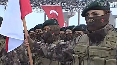 All-female special operations police perform stunning exercise in Turkey