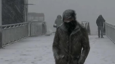 Istanbulites wake up to snow during weekend curfew