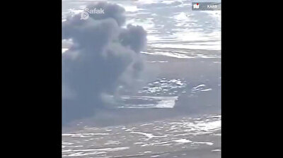 Stunning footage of Turkey's F-16 fighter jets destroying targets emerges