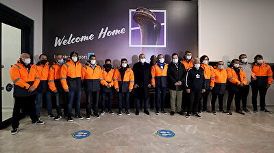 Fifteen Turkish sailors arrive in Istanbul after rescue