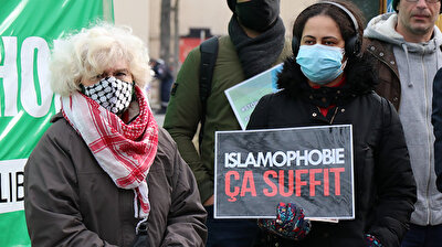 Protest in Paris against draft law targeting Muslims