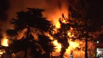 Fire breaks out at Bosporus University in Turkey
