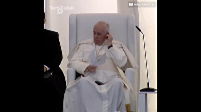 Pope Francis listens to Quran recitation in historic Iraq visit
