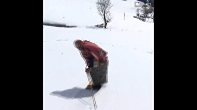 Granny goes 'Petranboarding' in Turkey's magical Rize