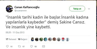 Canan Kaftancıoğlu PKK'lı Sakine Cansız'ı savundu: "Hiç kimsenin infaz edilmesi..."