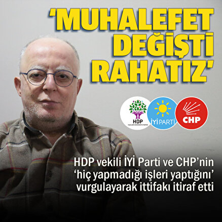 HDP vekili Musa Piroğlu: Muhalefet dün yapmadığı işleri yapıyor o yüzden rahatız