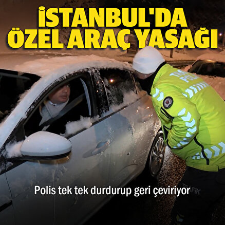 İstanbuldaözel araç yasağı