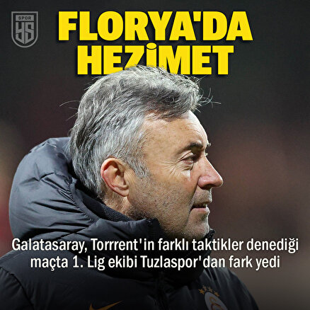 Galatasaray hazırlık maçında darmadağın oldu: Tuzlaspordan farklı galibiyet