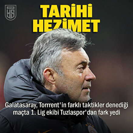 Galatasaray hazırlık maçında darmadağın oldu: Tuzlaspordan farklı galibiyet