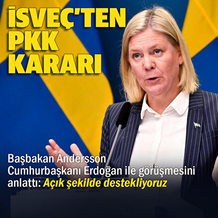 İsveç Başbakanı: PKKnın terör listesine alınmasını açık şekilde destekliyoruz