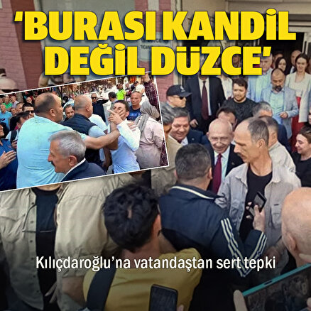 Kemal Kılıçdaroğlu’na: Burası Kandil değil, Düzce tepkisi
