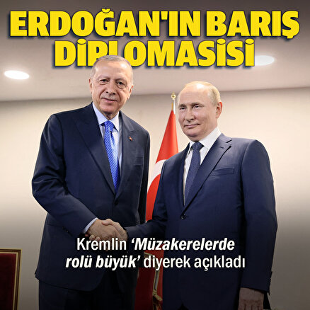 Kremlin Sözcüsü Peskov: Erdoğan müzakerelerde büyük rol oynuyor
