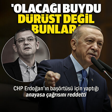 CHPden Cumhurbaşkanı Erdoğanın başörtüsü için yaptığı Anayasa çağrısına ret