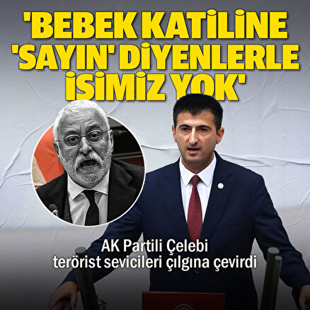 AK Partili Çelebi HDPlileri sinirlendirdi: Bizim bebek katiline Sayın diyenlerle işimiz yok