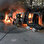 Ataşehir’de park halindeki 3 araç alev alev yandı