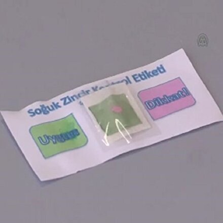 Soğuk zincir ürünleri için akıllı etiket geliştirdiler