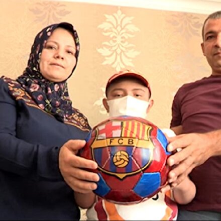 İlik nakli olan Ziyaya Arda Turandan destek