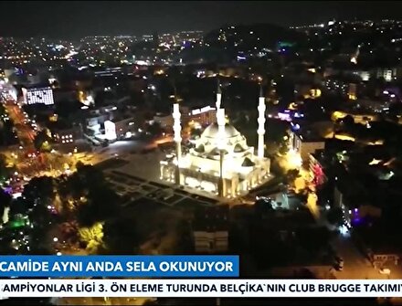 Darbeyi durduran salalar semada yeniden yankılandı