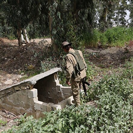 Afrinde YPG/PKKnın sözde özel kuvvetler üssü bulundu