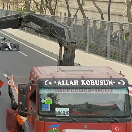 İşte Formula 1e damga vuran Türk çekicinin videosu