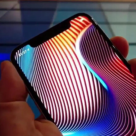 FaceID sensörleri çalışırken görüntülendi