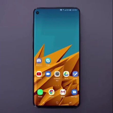 Galaxy S10 konsept tasarımı