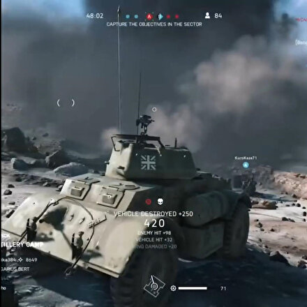 Bilgisayar oyununda tankı uçaksavar gibi kullanmak