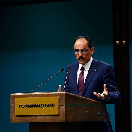 Cumhurbaşkanlığı Sözcüsü Kalın: Sayın Cumhurbaşkanımızın ABDye ziyaret talebi söz konusu olmamıştır
