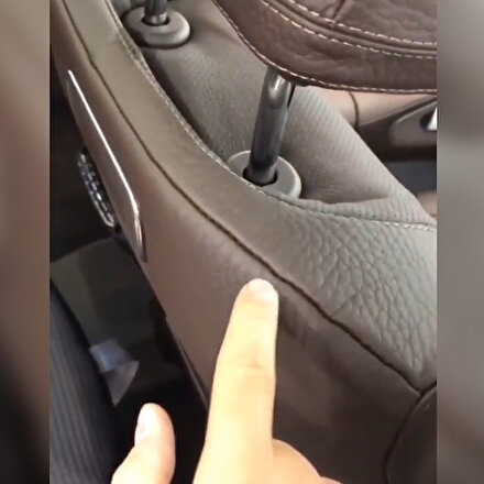 Koltukları yamuk dikişli ulta lüks SUV
