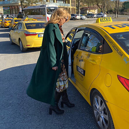 2 bin 249 taksi plakasının sahibi kadın