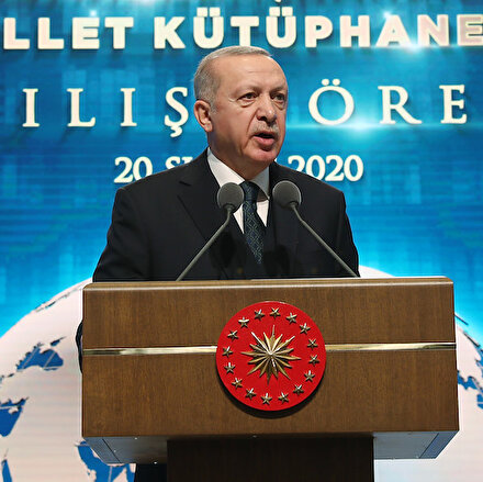 Cumhurbaşkanı Erdoğan Millet Kütüphanesinin açılışında konuştu: İstanbulu kıskandıracak bir kütüphane olacak