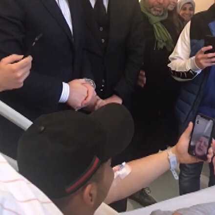 Cumhurbaşkanı Erdoğan, ırkçı saldırıda yaralanan Muhammed ile telefonda görüştü
