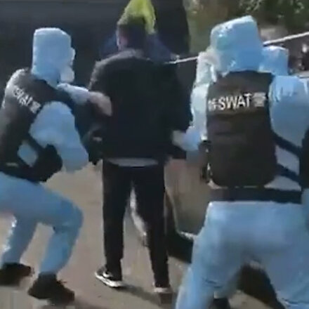 Çinde ürkütücü korona virüs tatbikatı