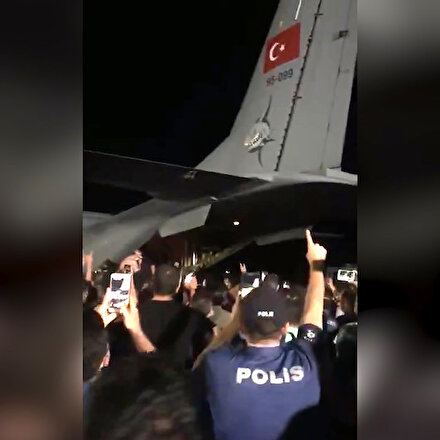 Şehit Atakan Arslanın naaşı tekbirlerle memleketi Samsuna uğurlandı