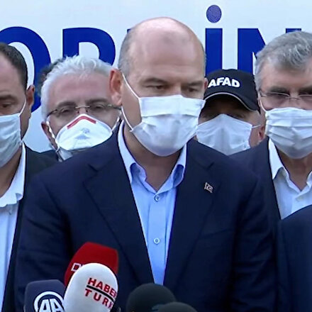 Bakan Soylu: Patlamada 7 kaybımız var, 4ü hayatını kaybetti 3 kişiyi arıyoruz