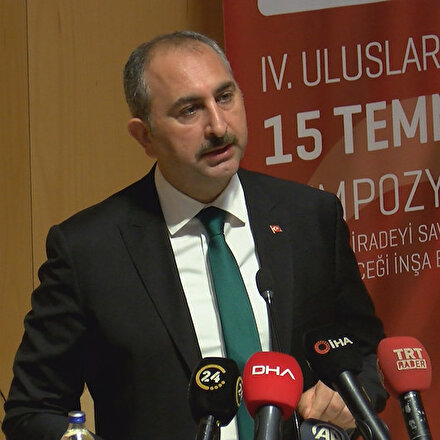 Adalet Bakanı Abdülhamit Gül: Ayasofyanın da zincirleri kırılmıştır