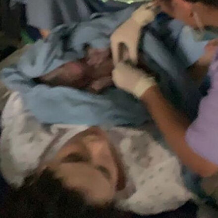 Beyrut’taki şiddetli patlamaya doğumhanede yakalandı