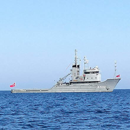 Türk fırkateyni yeniden Kaşta
