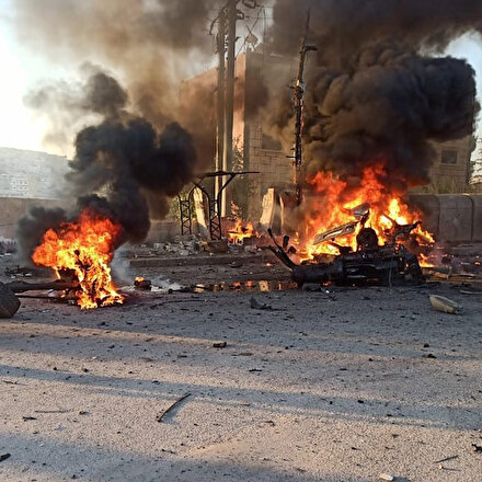 Afrinde bomba yüklü araçla saldırı: Ölü ve yaralılar var