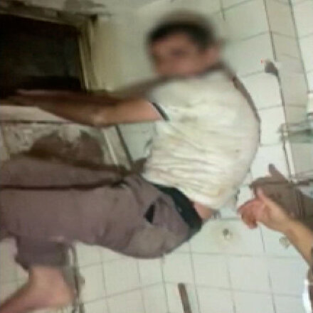 Tuvalet penceresinden kaçmak isteyen hırsız kıskıvrak yakalandı