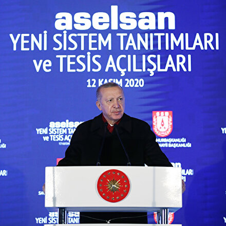 Cumhurbaşkanı Erdoğan: Dünyanın ilk 100 savunma şirketi listesinde 7 firmayla temsil ediliyoruz