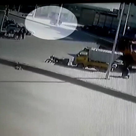 El Babdaki bombalı saldırıya ait görüntüler ortaya çıktı