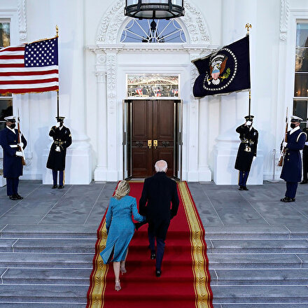 ABD’nin yeni Başkanı Biden Beyaz Saray’da