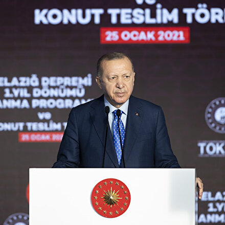 Cumhurbaşkanı Erdoğan, Malatyada bin 195, Elazığda 5 bin 500 konutu daha ailelerimize teslim ettik