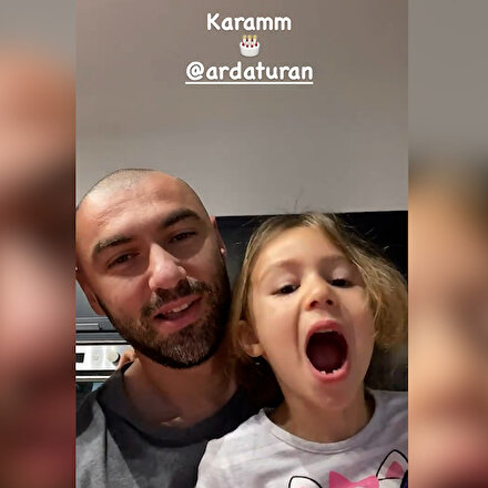 Burak Yılmaz, kızlarıyla çektiği video ile Arda Turanın doğum gününü kutladı