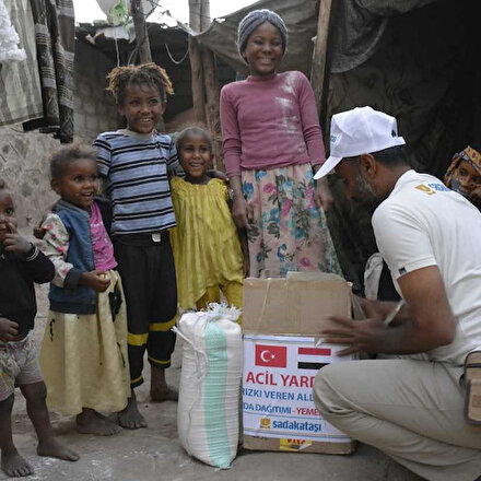 Sadakataşı’ndan Yemen’e 1 milyon TL’lik insani yardım