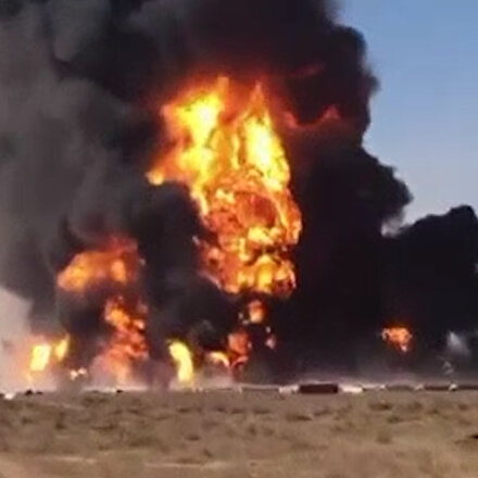 Afganistan-İran sınırında tanker faciası: 60 yaralı
