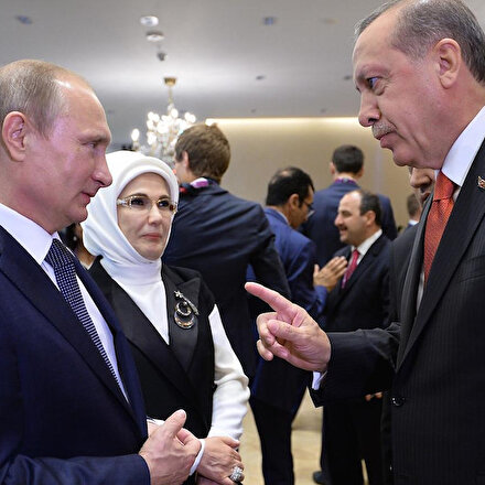 Cumhurbaşkanı Erdoğan Putinle görüştü