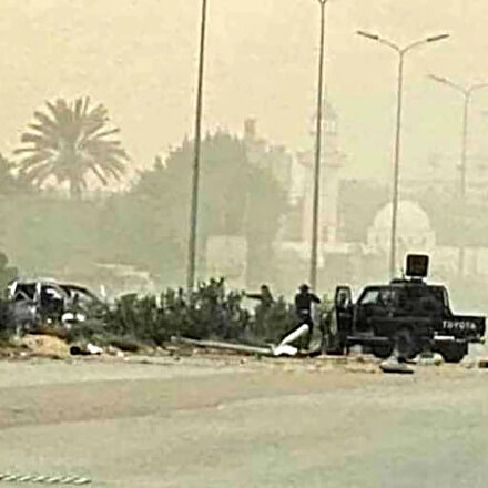 Libya İçişleri Bakanı Başağa’ya yapılan suikast girişimine ait görüntüler ortaya çıktı
