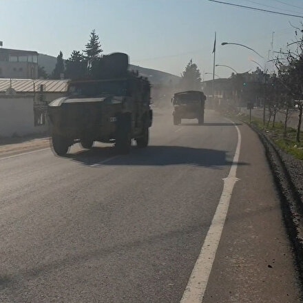 TSKdan İdlibe kirpi ve unimog sevkiyatı